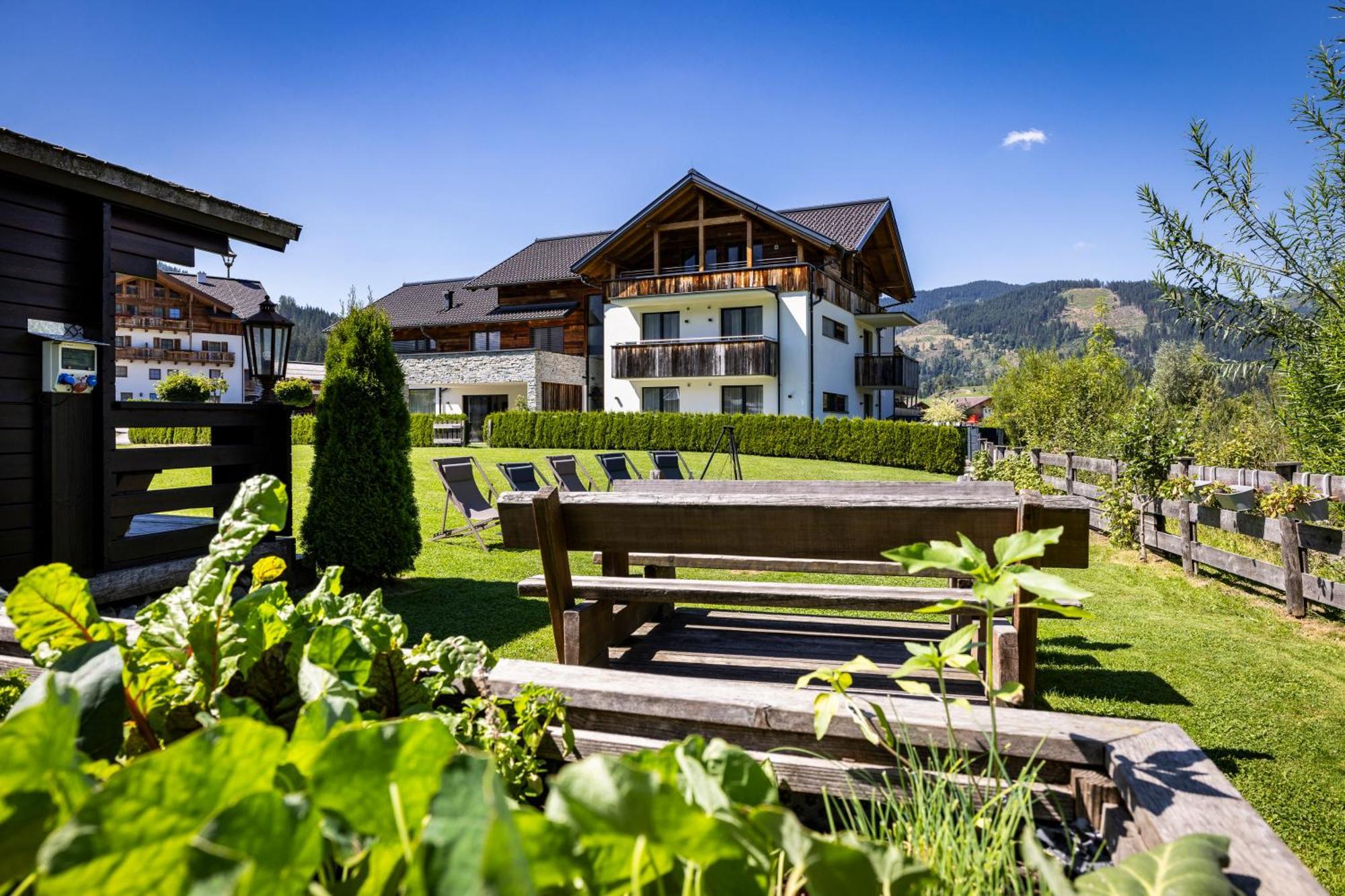 Die Bleibe Flachau Exteriör bild